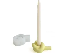 Moule silicone - Support bougie - Nœud