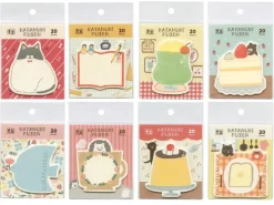 Notes adhésives japonaises - Gâteau et ours gourmand - Watashi-Biyori