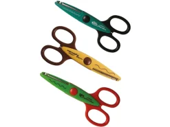 Pack 3 ciseaux cranteurs Fiskars - ondulé, cranté , timbre
