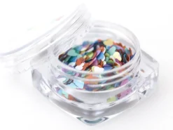Paillettes en forme de cœur - multicolore