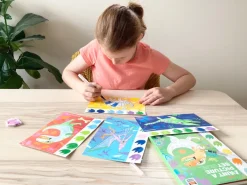 Paint A Picture Set - Kit d'aquarelle enfant - Dinosaurs