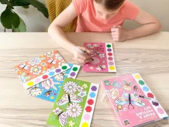 Paint A Picture Set - Kit d'aquarelle enfant - Butterflies & Flower
