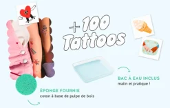 Party Box de 100 Tattoos - La Petite Epicerie