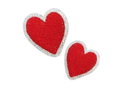 Patch thermocollant - Double coeur