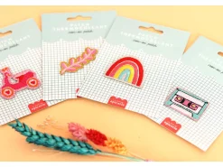 Patch thermocollant - Rameau rose