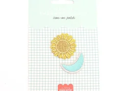 Patch thermocollant - Soleil & lune