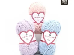 Pelote Creative Chenillove 100g - Rose 005