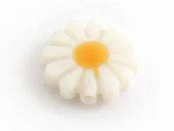 Perle paquerette en nacre véritable - 12 mm
