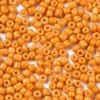 Perles de rocailles en tube - Orange Melon - 2 mm