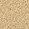 Perles de rocailles en tube - Coquillage beige - 2 mm