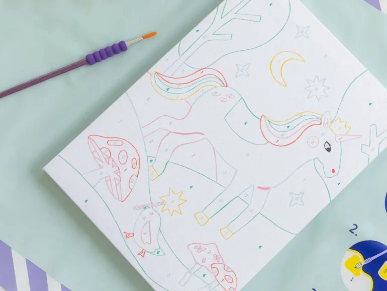 Petit Pinceau Kids - Licorne et Piou