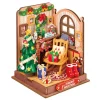 Pièce miniature - Cheminée de Noël (Christmas Fireplace) - Rolife