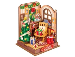 Pièce miniature - Cheminée de Noël (Christmas Fireplace) - Rolife