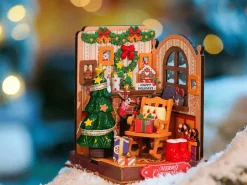 Pièce miniature - Cheminée de Noël (Christmas Fireplace) - Rolife