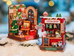 Pièce miniature - Cheminée de Noël (Christmas Fireplace) - Rolife