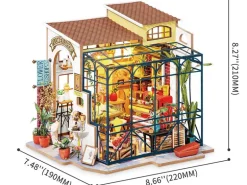 Pièce miniature - Le magasin de fleurs d'Emily