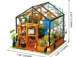 Pièce miniature - Maison de fleurs de Cathy