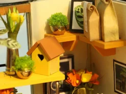 Pièce miniature - Maison de fleurs de Cathy