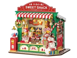 Pièce miniature - Stand de bonbons de Noël (Christmas Candy Stand) - Rolife