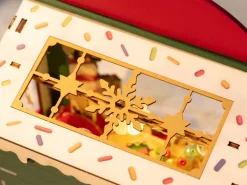 Pièce miniature - Stand de bonbons de Noël (Christmas Candy Stand) - Rolife