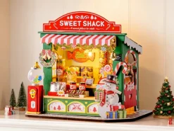 Pièce miniature - Stand de bonbons de Noël (Christmas Candy Stand) - Rolife