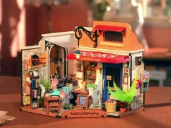 Pièce miniature Librairie du coin DIY - Rolife