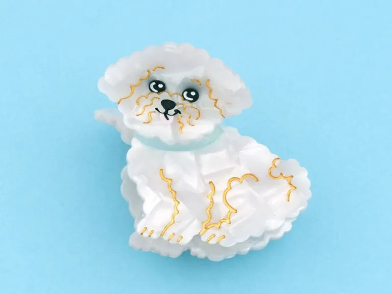 Pince à cheveux - Bichon