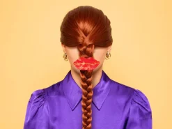 Pince à cheveux - Bouche