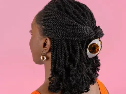 Pince à cheveux - Oeil Marron - Coucou Suzette