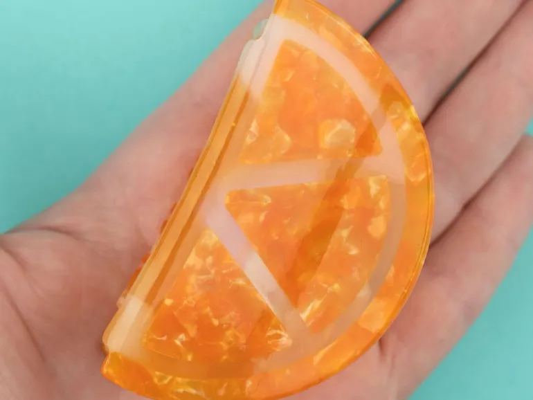 Pince à cheveux - Orange