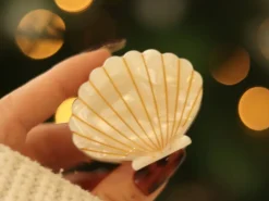 Pince à cheveux Coquillage Perle