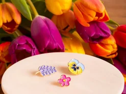 Pin's 3 fleurs Flowers - ATWS