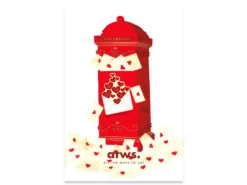 Pin's Hearts Envelop - ATWS