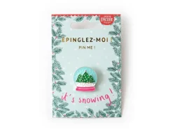 Pin's émaillé boule à neige