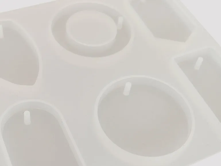 Planche de 6 moules en silicone