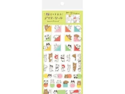 Planche de 38 stickers planner - Coin de photos animaux