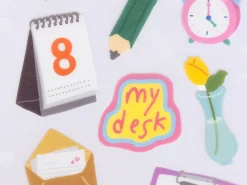 Planche de gros stickers - mon bureau