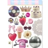 Planches d'autocollants - Petits trésors doux - Only Happy Things