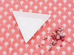 Plateau triangulaire pour trier les perles