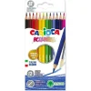 Pochette de 12 crayons de couleurs aquarelles - Carioca