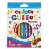 Pochette de 6 feutres paillettes à pointe fine - Carioca