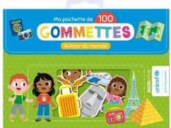 Pochette de 100 gommettes - Autour du monde