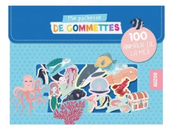 Pochette de 100 gommettes - animaux de la mer - Antoana Oreski