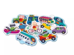 Pochette de 100 gommettes - Les transports