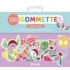 Pochette de 100 gommettes bébé - P'tites bêtes