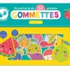 Pochette de 50 grandes gommettes - les fruits - Inga Wilmink