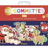 Pochette de gommettes - 100 gommettes - Noël