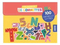 Pochette de gommettes - Lettres et chiffres - Émilie Lapeyre