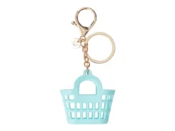 Porte-clef sac de plage rétro Vert d'eau - Sun Jellies