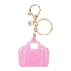 Porte-clef sac de plage rétro Rose - Sun Jellies